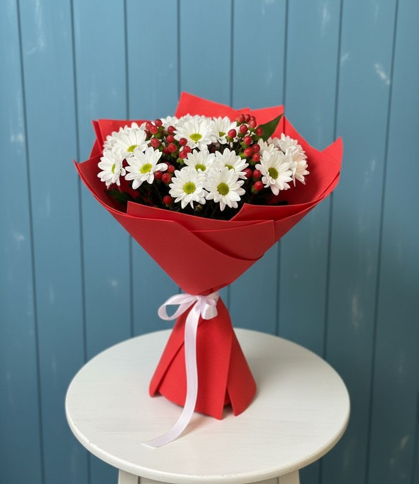 Букет цветов из: Хризантемы в Александров Гае