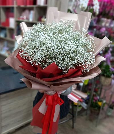 Букет цветов из: Гипсофила в Александров Гае