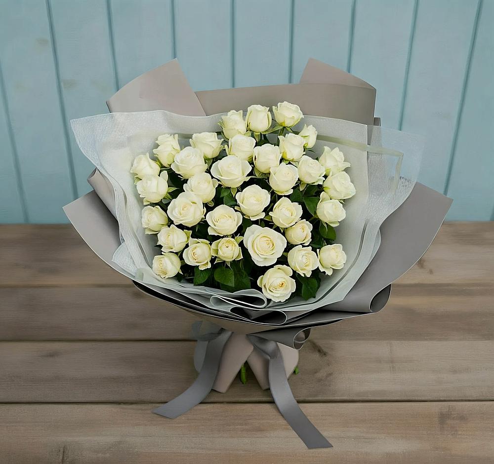 Букет Белоснежная нежность в Александров Гае