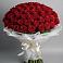 Букет 101 Красная роза Блэк Мэджик в Александров Гае