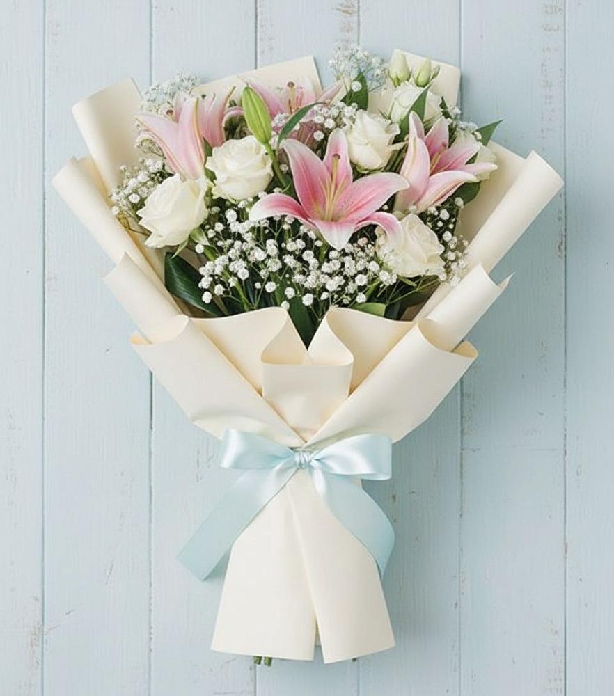 Букет цветов из: Лилии в Александров Гае