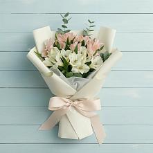 Букет цветов из:  Альстромерии #REPLACE_PRED# Александров Гае