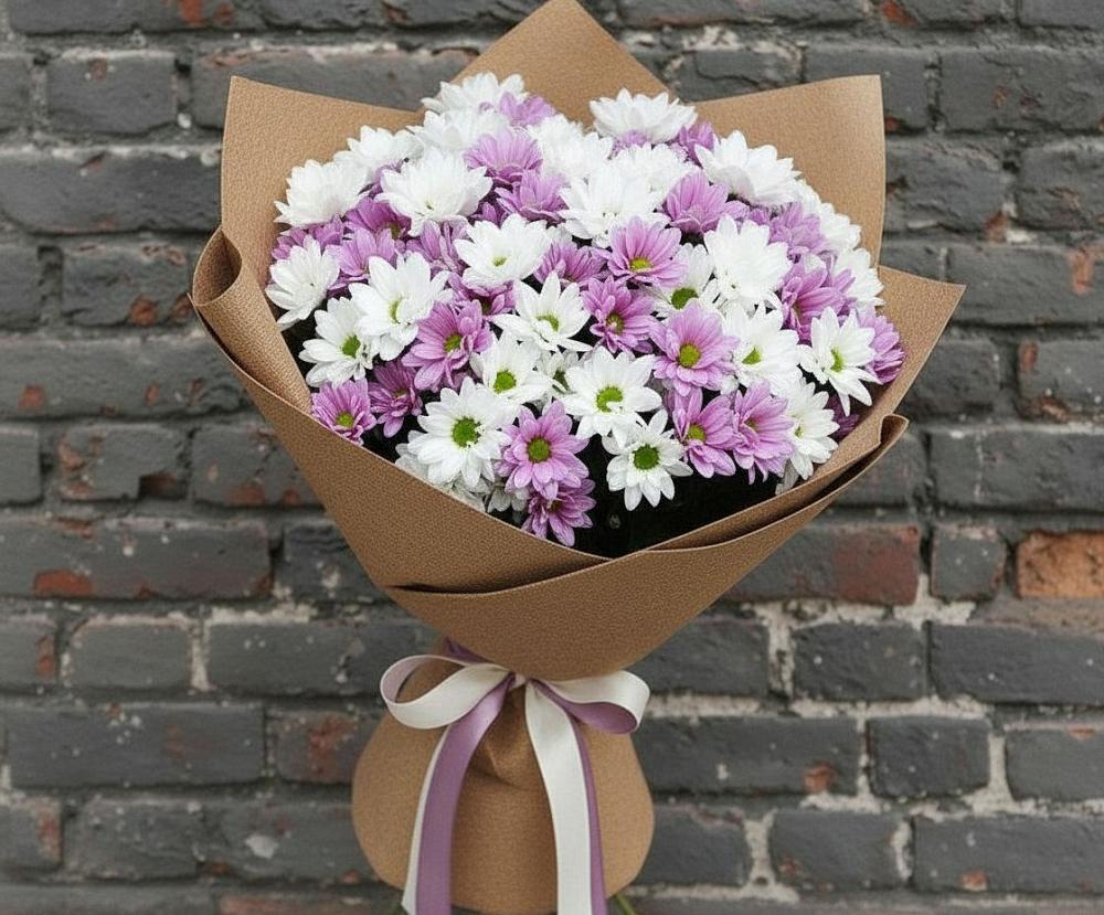 Букет цветов из: Хризантемы в Александров Гае