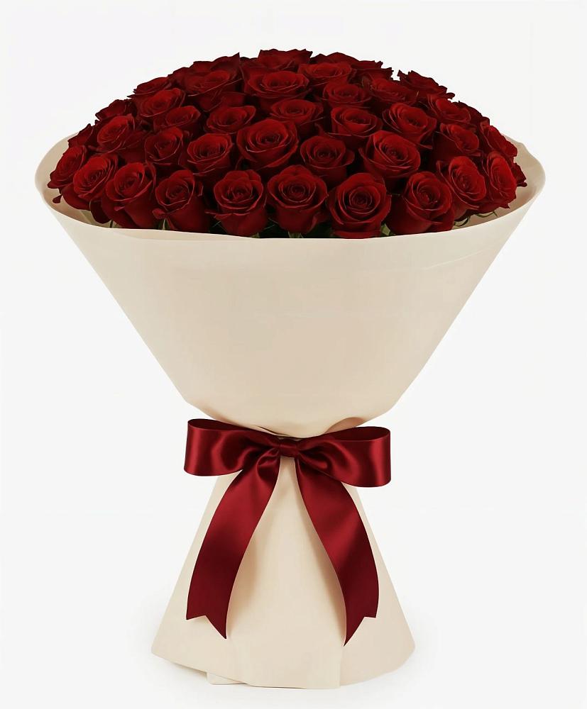 Букет 101 Бордовая роза Блэк Бакарра в Александров Гае